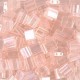 Miyuki tila 5x5mm beads - Light rose luster TL-365